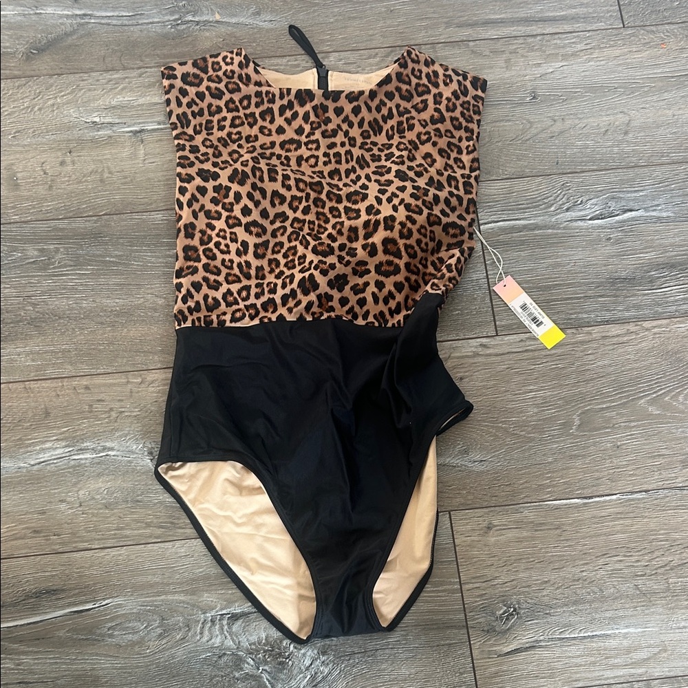 Summersalt Leopard and Black Swimsuit